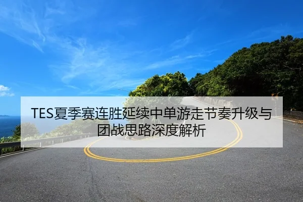 TES夏季赛连胜延续中单游走节奏升级与团战思路深度解析