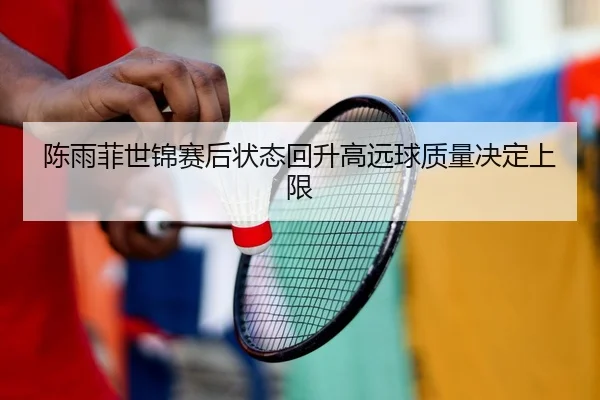 陈雨菲世锦赛后状态回升高远球质量决定上限